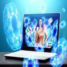 Visual proses enkripsi data dan perlindungan transaksi online di slotdemopg